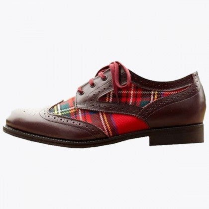 Royal Stewart Tartan Brogue Shoes