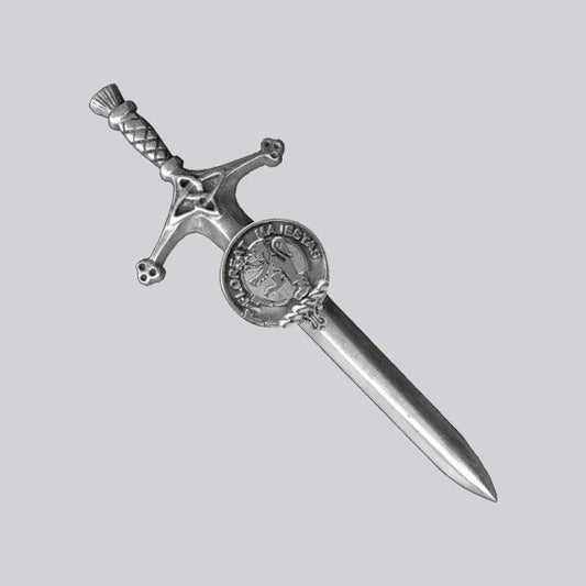 Scottish Brown Clan Kilt Pin